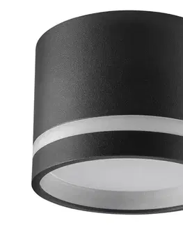 Svietidlá  LED Stropné svietidlo PARIS 1xGX53/6W/230V čierna 328083