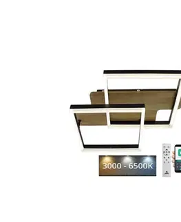 Svietidlá  LED Stmievateľné stropné svietidlo LED/85W/230V 3000-6500K + diaľkové ovládanie TA1302/BW