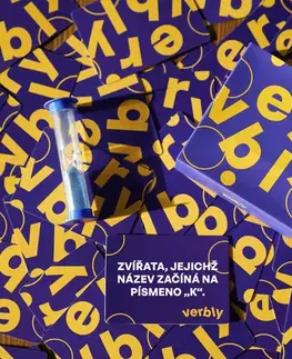 Párty hry DELAB Karetní hra VERBLY (hra v češtine)