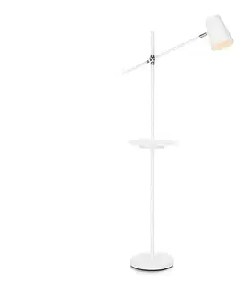 Lampy Markslöjd 107308 - Stojacia lampa s USB LINEAR 1xE14/40W/230V 107308