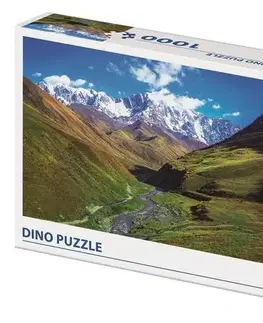 1000 dielikov Dino Toys Puzzle Hora Šchara 1000 Dino