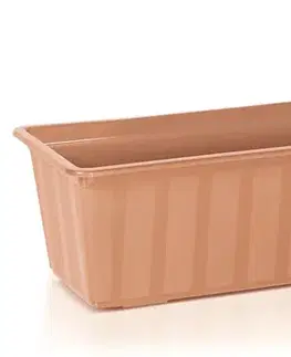 Záhradné kvetináče ProsperPlast Kvetináč BALCONY CAN | terakota 60 cm
