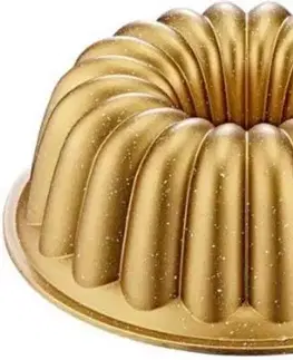 Formy na pečenie Kinekus Forma na bábovku 25cm liaty hlinik zlatá KLC
