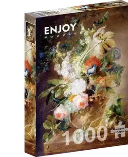 1000 dielikov Enjoy Puzzle Váza s kvetmi