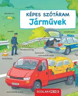 Leporelá, krabičky, puzzle knihy Képes szótáram - Járművek - Susanne Gernhäuser