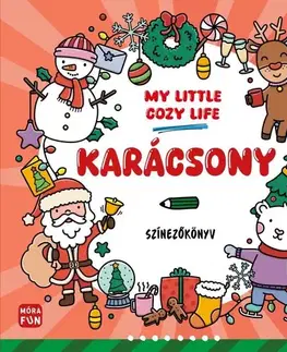 Nalepovačky, vystrihovačky, skladačky My Little Cosy Life - Karácsony