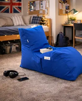 Záhradný nábytok Sedací vak Daybed, tmavomodrý