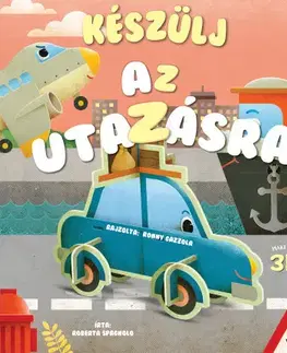 3D, magnetické, priestorové knihy Készülj az utazásra! - Makettek 3D-ben