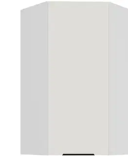 Kuchynské skrinky visiace Kuchynská skrinka Aria-Wh/Wh Anti Fingerprint 60x60 Gn-108 1f (45°)