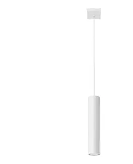 Svietidlá  SL.0323 - Luster na lanku LAGOS 1 1xGU10/10W/230V biela SL.0323