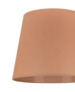 Lampy  - Tienidlo k stojací lampě CLASSIC L E27 pr. 38 cm hnedá 7473