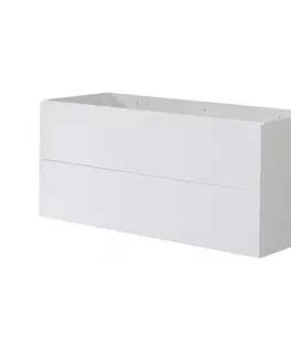 Kúpeľňový nábytok Mereo Aira, kúpeľňová skrinka 120 cm, biela CN713SN