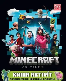 Pre deti a mládež - ostatné Minecraft vo filme - Kniha aktivít - Kolektív autorov,Jaroslav Brožina