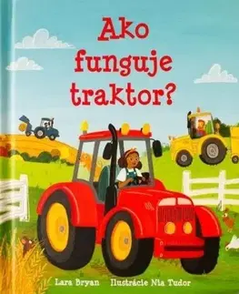 Leporelá, krabičky, puzzle knihy Ako funguje traktor?