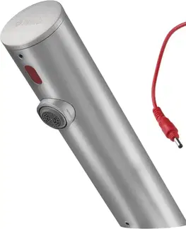 Kúpeľňové batérie DEANTE - Sense steel Umývadlová batéria, bezdotyková, bez regulácie teploty - 4xAA BQR_F28R