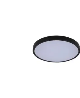 Svietidlá Rabalux 71441-LED RGB stropné svietidlo ALENZO 36W/230V IP44 Wi-Fi čierne 71441