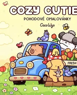 Maľovanky pre dospelých Coco Wyo - Cozy Cuties - Kolektív autorov