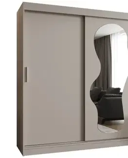 Šatníkové skrine Skriňa Ultra 180 kašmír