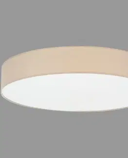 Lampy do spálne Stropné svietidlo  Rondo 800 béžové 4436 LW6