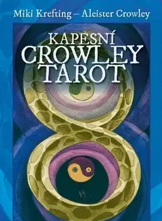Veštenie, tarot, vykladacie karty Kapesní Crowley Tarot – kniha a 78 karet - Aleister Crowley,Krefting Miki,Stanislava Vitoňová