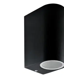 Záhradné lampy  Vonkajšie nástenné svietidlo BOSTON 2xGU10/35W/230V IP44 303356