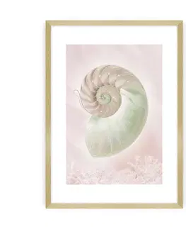 Obrazy Plagát Pastel Pink III