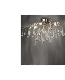 Svietidlá Paul Neuhaus 8090-55 - Prisadený luster ICICLE 4xG9/40W/230V 30x60 cm chróm 8090-55