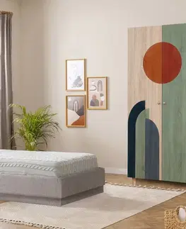 Šatňové skrine Šatníková skriňa Lidya 2 -972