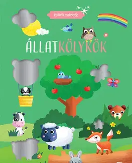 Pre deti a mládež - ostatné Csilivili matricák - Állatkölykök