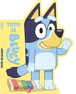 Leporelá, krabičky, puzzle knihy Bluey - Toto je Bluey - Kolektív autorov