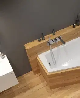 Vane Asymetrická vaňa Laguna Idea Plus 160x100 cm akrylát pravá ID1600PPLUS ID1600PPLUS