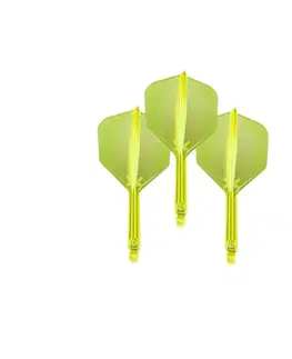 Násadky na šípky Target K-Flex Neon No.6 In Between 3ks fluo žltá