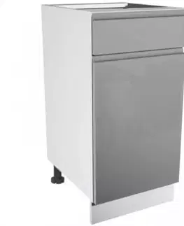 Kuchynské skrinky stojace Skrinka do kuchyne Gardena D40S1 P grey