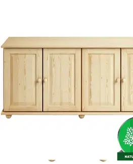 Kancelárske komody Komoda Borovica KD70 165x76x42