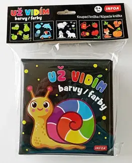 Knižky do vane Koupací leporelo / Kúpacie leporelo - Už vidím barvy / Už vidím farby