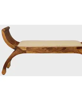 Sedacie súpravy Kreslo Senátne 120x60x40 indický masív palisander