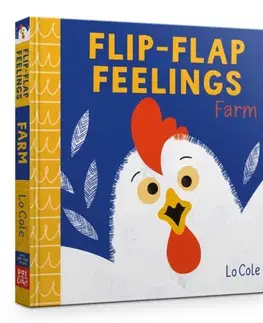 Leporelá, krabičky, puzzle knihy Flip-Flap Feelings: Farm - Pat-A-Cake