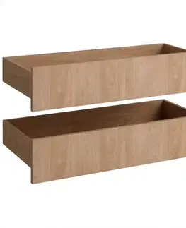 Vybavenie skríň Zásuvka Skrine Ultra 2DX 2 ks puccini