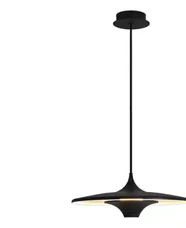 Svietidlá Viokef Lighting LED luster na lane RENE LED/19W/230V CRI 90 čierny 4319501