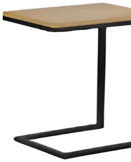 Konferenčné stolíky s úložným priestorom Stolík Vitus 10793 Dub/Čierna