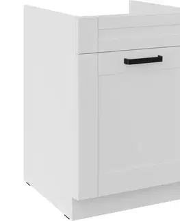 Kuchynské skrinky stojace Kuchynská skrinka Luna biely mat/biely 60ZL 1S BB