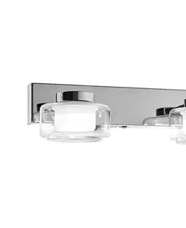 Svietidlá Osram-LED Kúpeľňové nástenné svietidlo ORBIS FLAME 2xLED/5,5W/230V IP44 chróm 4099854447808