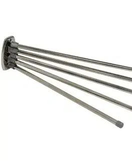Vešiaky Kinekus Vešiak na uterák 5 ramenný CHROM 50cm 27673
