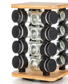 Kuchynské náradie Banquet Súprava koreničiek CULINARIA Black, 16 ks