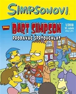 Komiksy Bart Simpson 1/2018: Prodavač šprťouchlat - Kolektív autorov