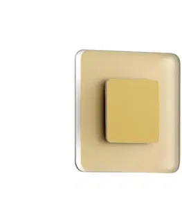LED osvetlenie LDST SW-01-SZ-BC8 - LED schodiskové svietidlo SWIFT 8xLED/1,2W/230V zlatá 3500K SW-01-SZ-BC8