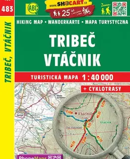 Slovensko a Česká republika Tribeč, Vtáčnik 483, 1:40T