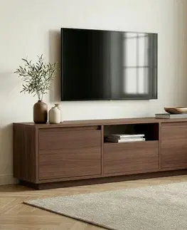 TV stolíky ANTIC TV stolík s dvierkami, orech Milano