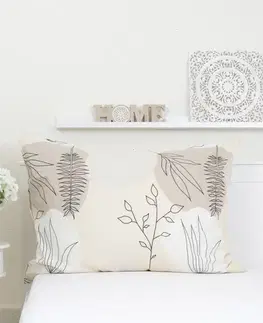 Dekoračné obliečky MKLozkoviny.sk Flanelová obliečka na vankúš 70 x 90 cm - Adeline-  -