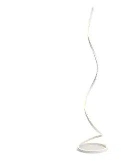 Lampy Redo 01-4281 - LED Stmievateľná stojacia lampa SCROLL LED/30W/230V biela 01-4281